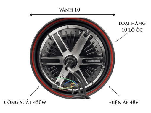 Động Cơ m133 10 Lỗ