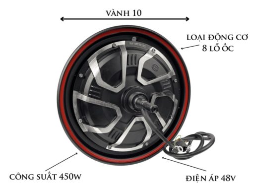 Động Cơ m133 8 Lỗ